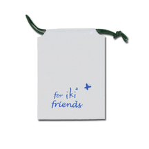 棉繩束口袋,穿繩束口袋